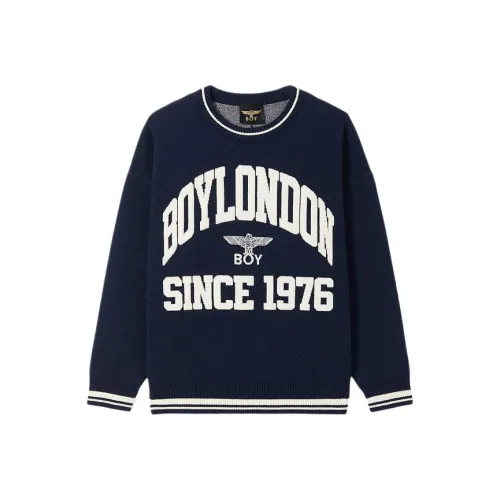Boy London Свитер Унисекс Темно-синий