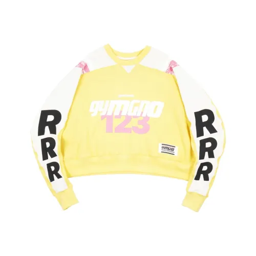 RRR 123 Желтый Мужские Толстовки