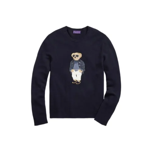 Ralph Lauren Purple Label SS22 Свитер Мужской Морской Синий