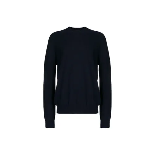 JIL SANDER Синий Мужской Кашемировый Свитер