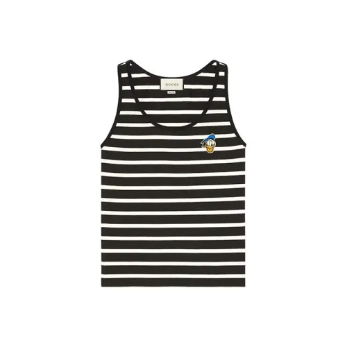 GUCCI X Disney SS21 Топ без рукавов Мужской Черный