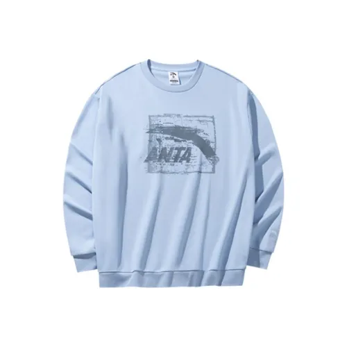 ANTA Life Collection Свитшот Унисекс Aqua Небесно-голубой