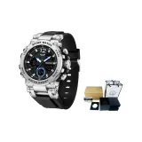 Черно-серебристый