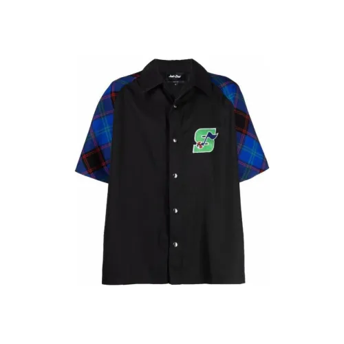 Just Don Мужские Черные Рубашки