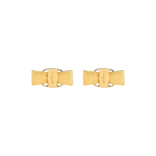 Ferragamo Серьги из бронзы Унисекс