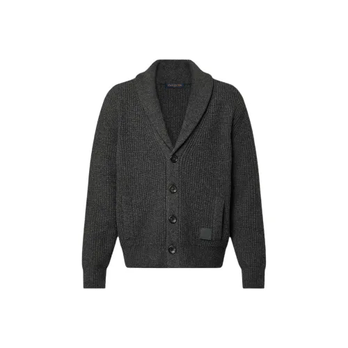 LOUIS VUITTON SS24 Свитер Мужской Темно-Серый