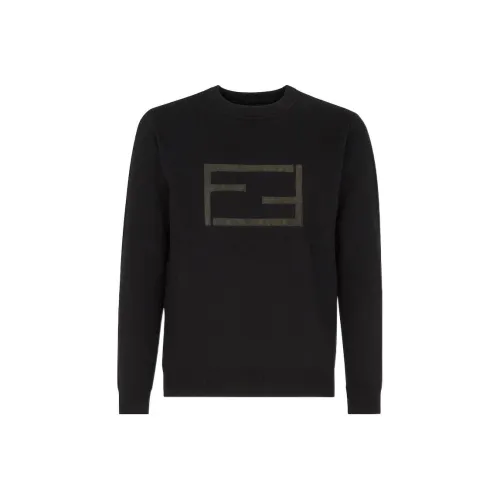 Fendi Черные Мужские Свитера