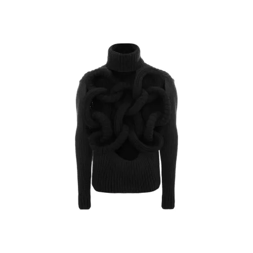 JW Anderson Черные Мужские Свитера