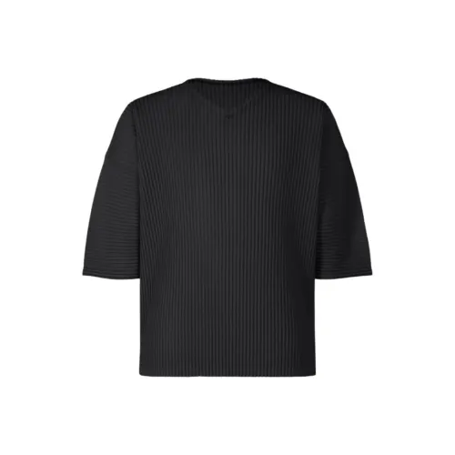 Homme Plissé Issey Miyake Рубашка Мужская Черная