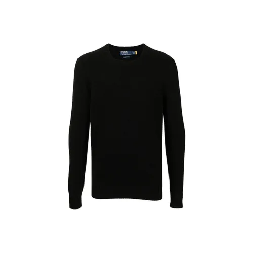 Polo Ralph Lauren FW21 Кашемировый свитер мужской черный