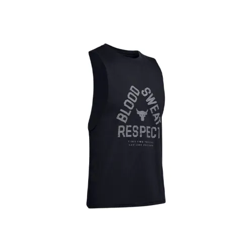 Under Armour Топ без рукавов Мужской Черный