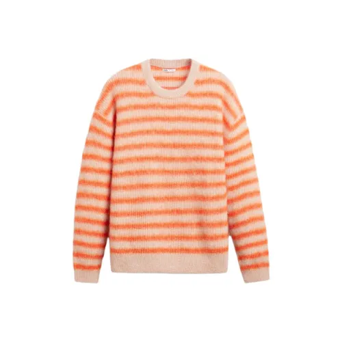 ZARA Апельсин Мужские Свитера