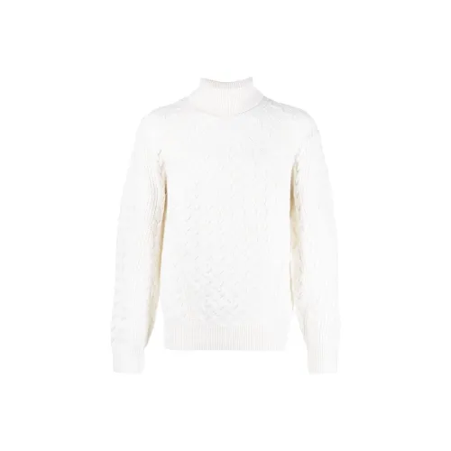 Ermenegildo Zegna Белые Мужские Свитера