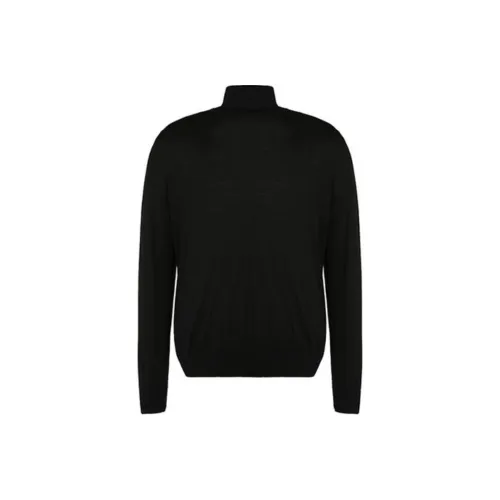 PRADA Мужские черные свитеры