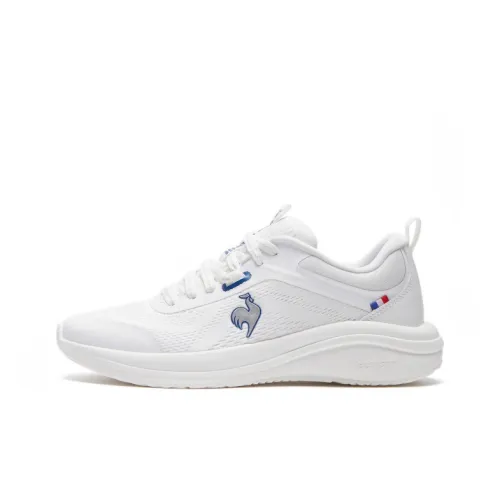 Le Coq Sportif LCS EASY RUN Амортизирующие Slip-resistant Низкие Кроссовки для тренировок Унисекс Белый