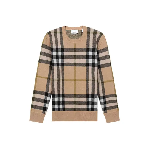 Burberry Желтые Мужские Кашемировые Свитера