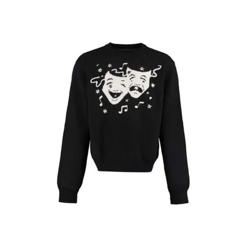 AMIRI Черные Мужские Кашемировые Свитера