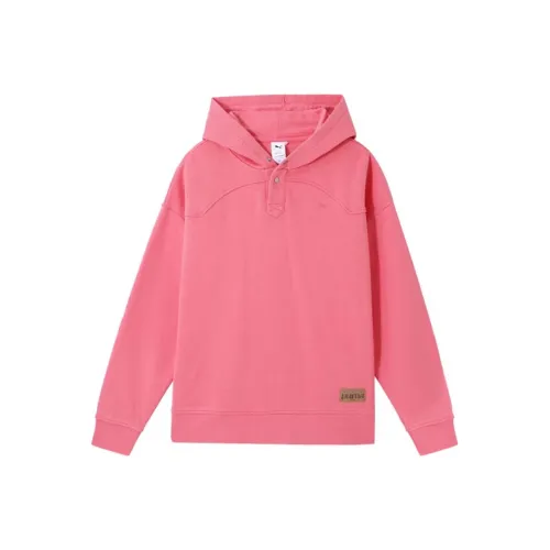 PUMA RETROhoodie Толстовка Унисекс Ярко-оранжевый