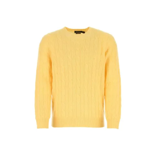 Polo Ralph Lauren Кашемир Свитер Мужской Желтый