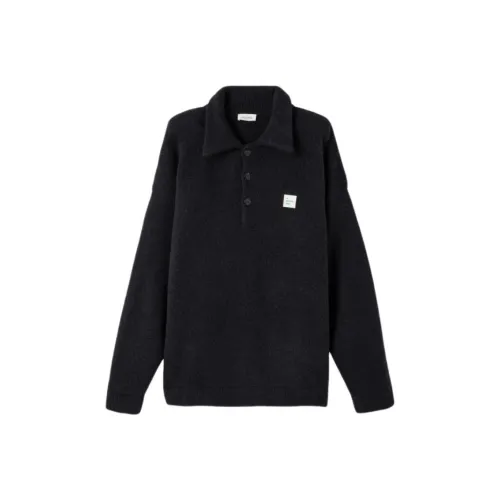 AMERICAN VINTAGE A.M FW24 JUMPER Gylson Свитер Унисекс Черный