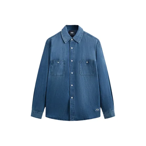 KITH x Apollo Chambray Shirt Men's Medium Indigo