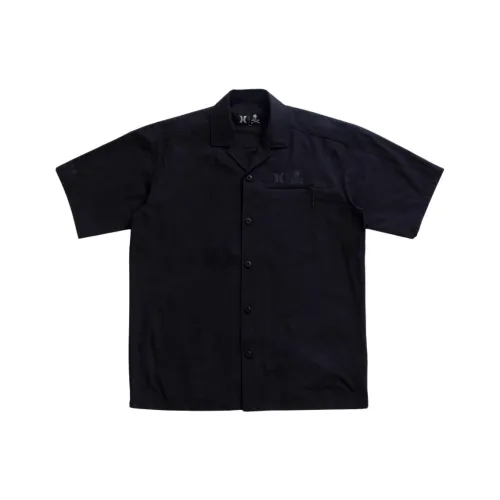 MASTERMIND WORLD Hurley Collaboration Черная унисекс рубашка