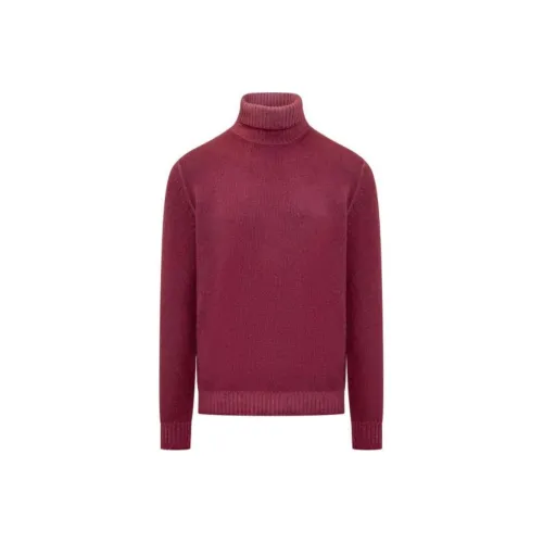 MALO Red Men's Sweaters MALO Красные Мужские Свитера
