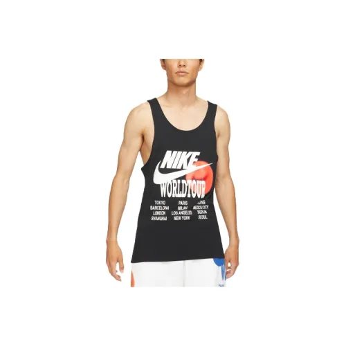 Nike Мужские черные майки