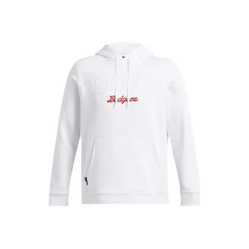 Under Armour EssentialCollegiate Флис Толстовка Мужской Белый