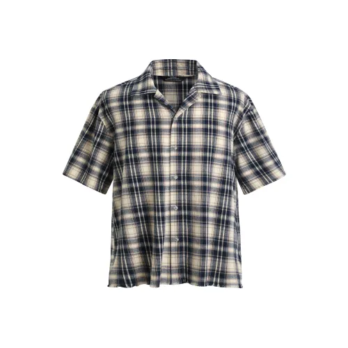 GOSNACE Клетчатые Унисекс Рубашки