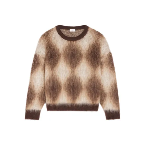 CELINE FW22 Свитер Мужской Коричневый