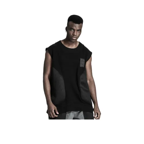 NORVINCY Комфортный и дышащий свит-викающий карман на молнии 100% хлопок майка унисекс