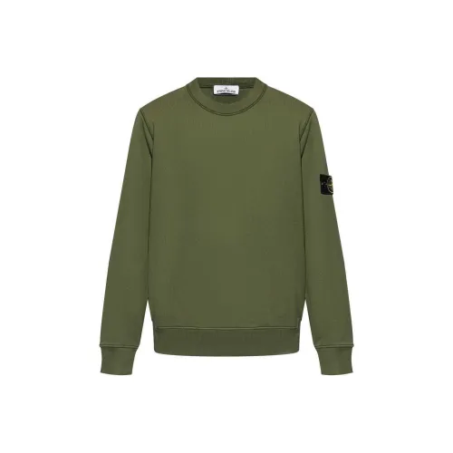 STONE ISLAND Толстовка Унисекс Зеленая
