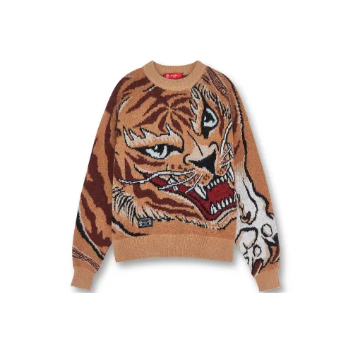 OCCUPY Коричневый Унисекс Свитеры