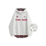 Вересково-серый с красным оттенком, флисовая подкладка