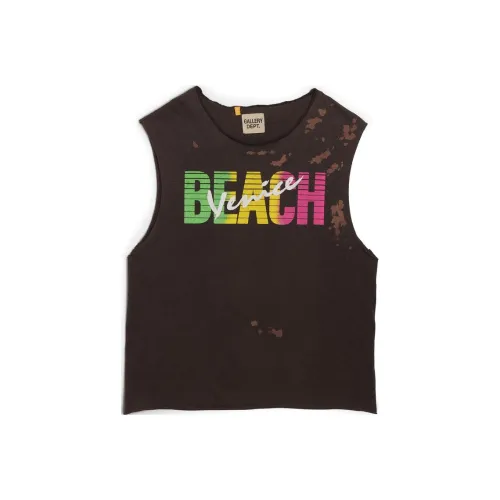 Gallery Dept. Коричневый Мужской Топы без рукавов