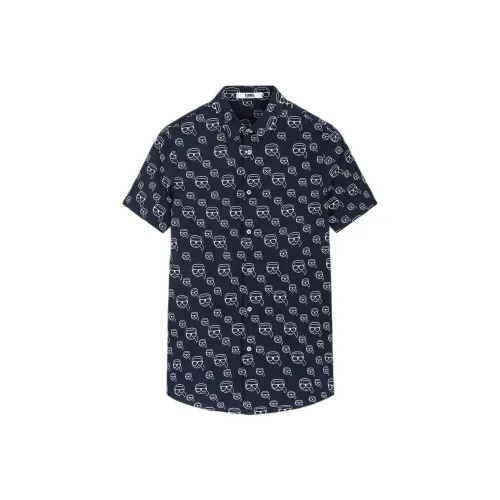 KARL LAGERFELD / Karl Lagerfeld Jeans Черные Мужские Рубашки