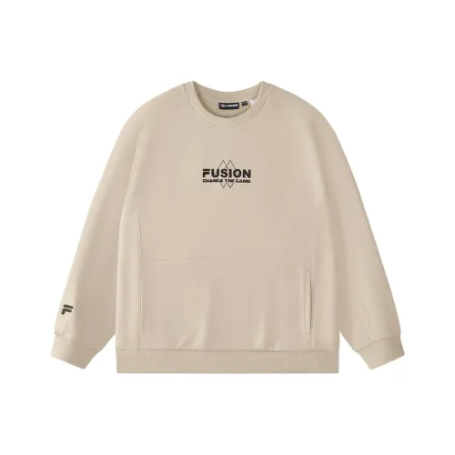 FILA FUSION QR Толстовка Мужская Кожа Серый