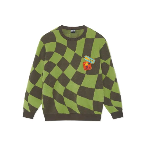 Подкладка Badfive Свитер Мужской Армейский Зеленый Мшисто-Зеленый