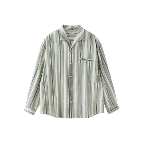 BUTTBILL Рубашка из промытого хлопка Унисекс