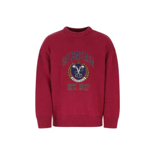Balenciaga Red Men's Sweaters Баленсиага Красные Мужские Свитера