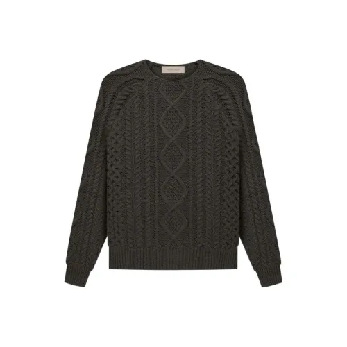 Fear of God Essentials FW22 Свитер Унисекс Серый Черный