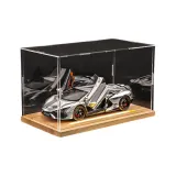 Ламборгини-Новый Big Bull[Серебряный]+Массивная древесина Пыльная крышка