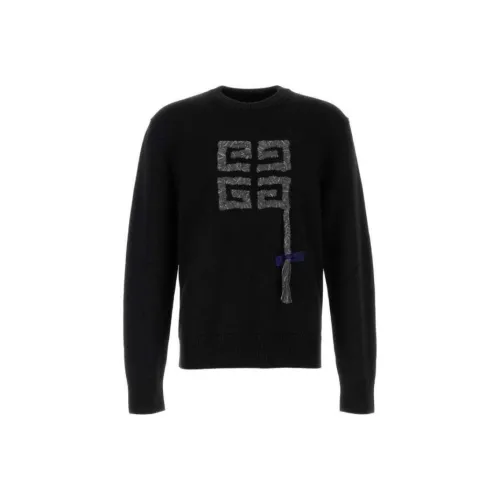 GIVENCHY SS24 Свитер Мужской Черный