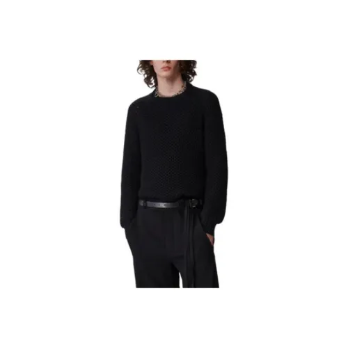 Ann Demeulemeester Черные Мужские Свитера