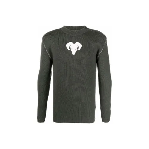 Maison Margiela SS22 Свитер Мужской Зеленый