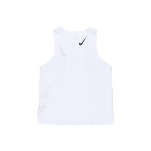 nike Бег Майка Мужская Белая