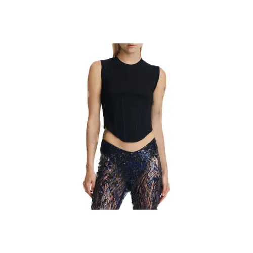 DION LEE Черная Унисекс Майка