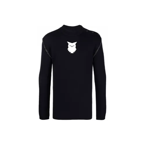 Maison Margiela SS22 Свитер Мужской Морской Синий