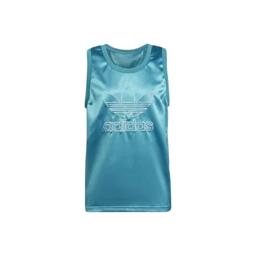 Adidas Originals Blue Men's Tank Tops
